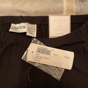 Size 0 Black Chico Leggings